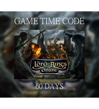 The Lord of the Rings Online 60 Days Prepaid Game Time Card Key EUROPE